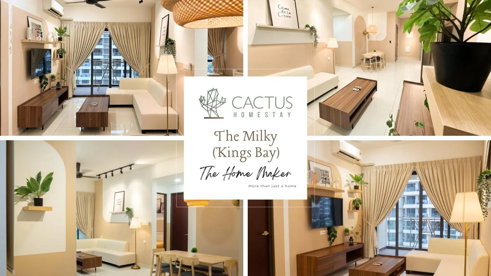 Kings Bay Country Garden Danga Bay By Cactus Homestay 조호르 바루 0*,