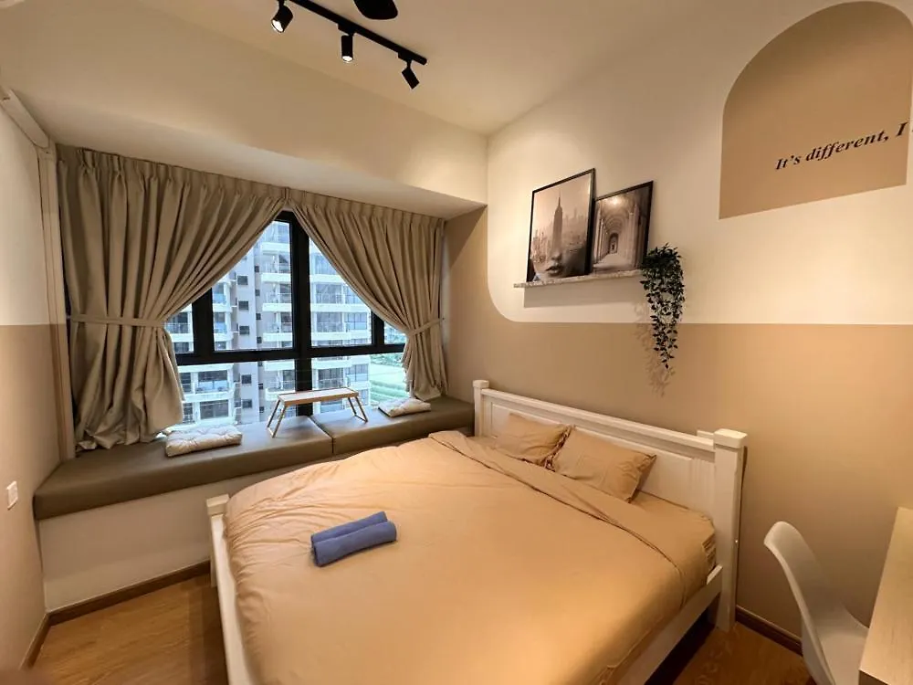 아파트 Country Garden Danga Bay By Cactus Homestay Thm 조호르 바루