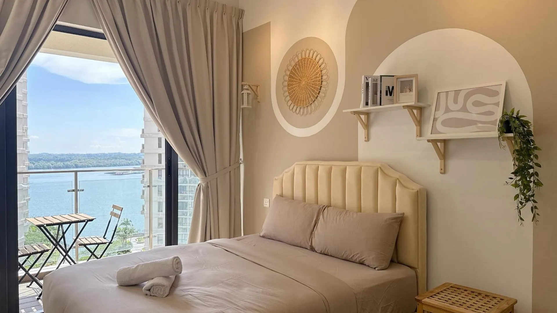 아파트 Country Garden Danga Bay By Cactus Homestay Thm 조호르 바루