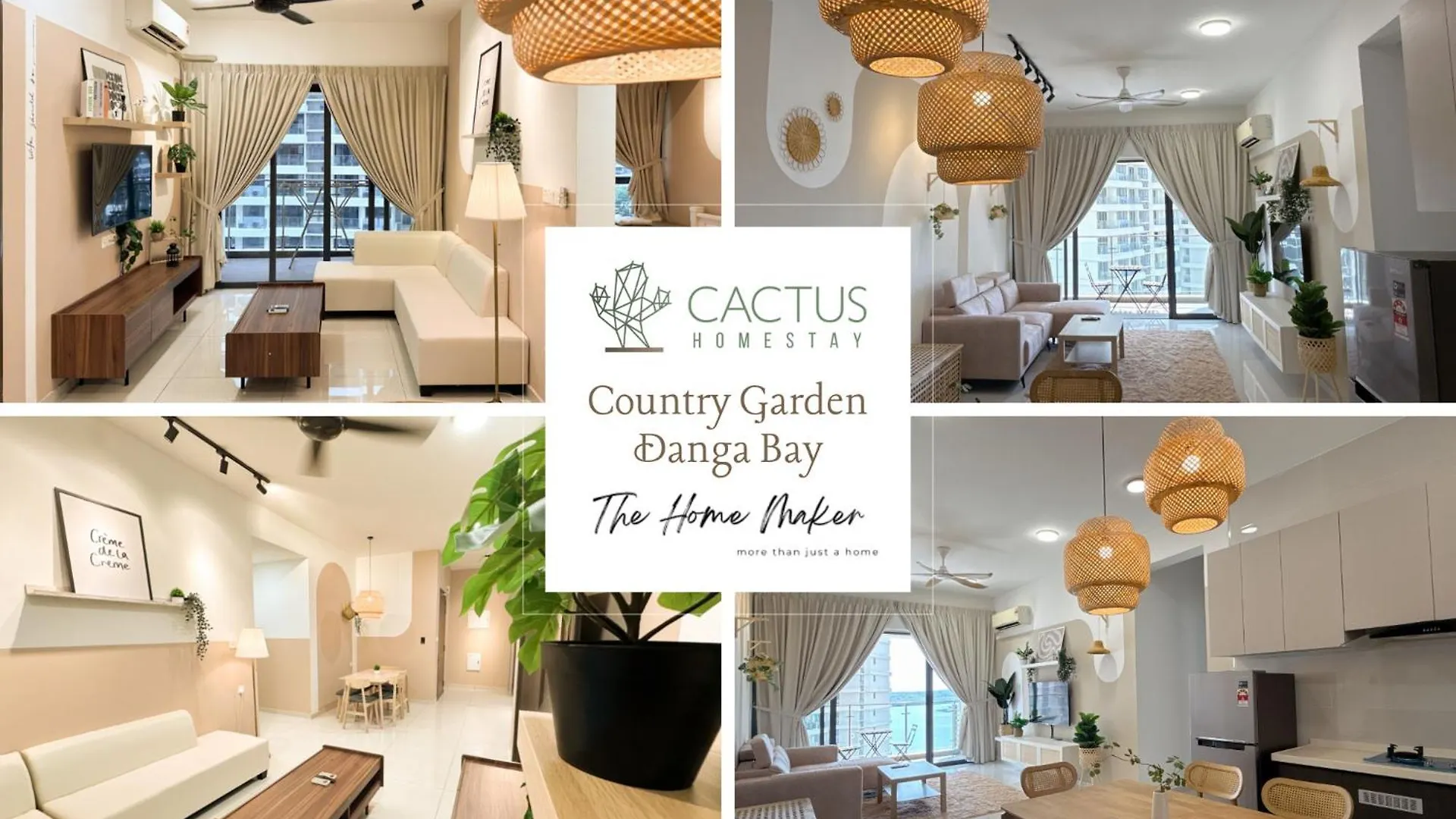 Country Garden Danga Bay By Cactus Homestay Thm 조호르 바루